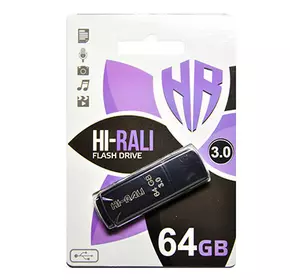 USB флеш Hi-Rali 64GB/ HI-64GBTAGBK (Гарантия 3года)