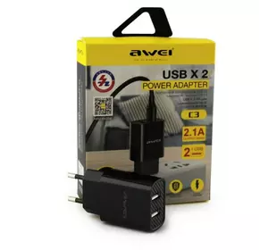 Зарядное устройство awei USB X2 C3 / 7658
