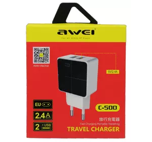 Зарядное устройство awei Fast Charge C-500 MicroUSB