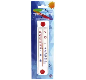 Термометр оконный ТБО исп.2, «Стеклоприбор» "Солнечный зонт малый""