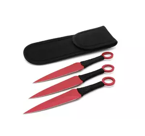 Нож набор Red Kunai 0082