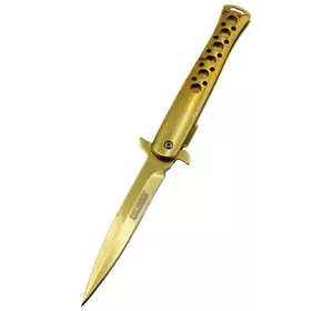 Нож складной Tac-Force B-01G золотой