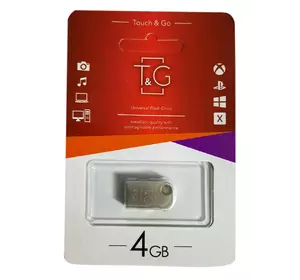 USB флеш T&G метал серия 4GB/ TG112-4G (Гарантия 3года)