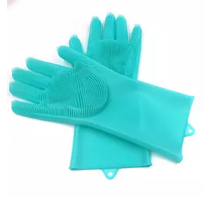 Силиконовые перчатки для мытья посуды 5511