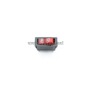 Тумблер IRS-101-1A PRK0005 клавишный узкий с подсветкой 220V Красный