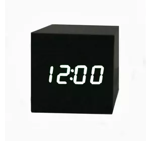Часы-Будильник VST-869-1-White с температурой и подсветкой