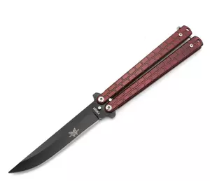 Нож бабочка Benchmade A811 "Красный кирпич"