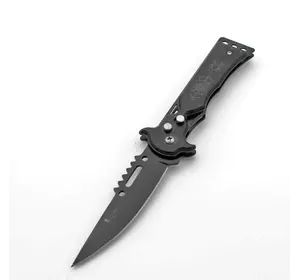 Нож выкидной черный E188
