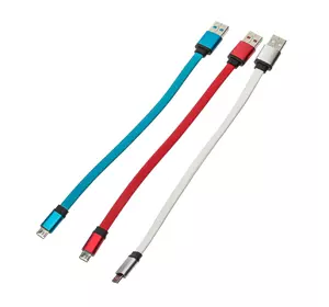 Шнур для зарядки USB-MicroUSB короткий
