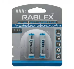 Аккумулятор Rablex HR3/AAA 1000mAh