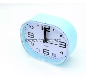 Часы будильник LP-802 12*110*4.5 Голубые