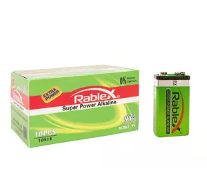 Батарейки Крона Rablex 9V Alkaline