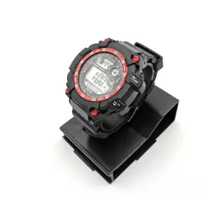 Часы наручные Giish 4099 Чёрный+Красный