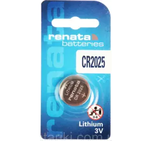 Батарейки Renata CR2025 / 3V