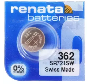 Батарейки Renata 362 / SR721