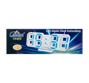 Электронные часы с будильником и термометром Caixing CX-2218