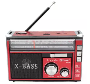 Радиоприёмник Golon RX-381 аккумуляторный, USB/SD проигрыватель