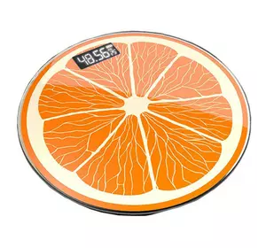 Весы напольные 2003A фрукты, 180кг (50г), температура