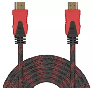 Кабель HDMI на HDMI 10 метра 1.4V Тканевая оплетка - 3399