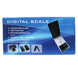 Ювелирные веса 200г 6*12*1.5 DIGITAL SCALE (синяя коробка)