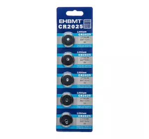 Батарейки-Таблетки T&E CR2025