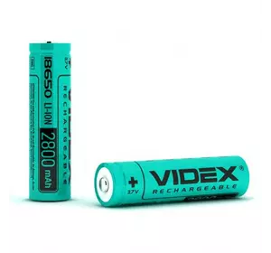 Аккумулятор Videx 18650 2800 mAh 3.7V