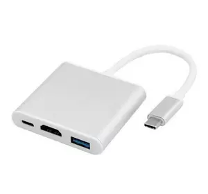 Адаптер Protech Multiport Adapter USB 3.1 Type-C - USB 3.1 Type C / HDMI / USB 3.0