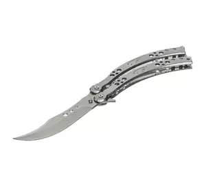 Нож бабочка Eagle silver A881