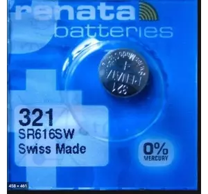 Батарейки Renata 321 / SR616