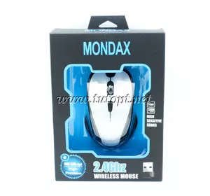 Мышь Mondax Silver Black Light Mouse