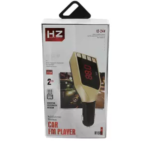 FM Модулятор для Авто HZ H15BT, Bluetooth, MP3, USB, AUX