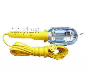 Переносная лампа электрическая - с удлинителем длина 10 метров под Е27 лампочку 220V WD041/ WD360