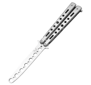 Нож бабочка Тренировочная Benchmade 224-3 серебро