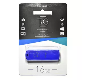 USB флеш T&G 16GB/ TG011-16GBBL (Гарантия 3года)
