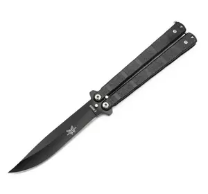 Нож бабочка Benchmade A816 "Чёрный Асфальт"