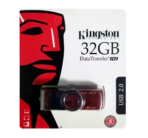 USB флеш King DT101 32Gb Red (DT101 G2) (Гарантия 3года)