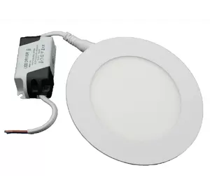 #444/1 9W SLIM PANEL (metal) Pure White Б-класс Светодиодный светильник