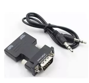 Конвертер переходник MZH  HDMI - VGA AUX / 6737