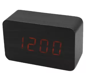 Часы-Будильник VST-863-1-Orang с температурой и подсветкой